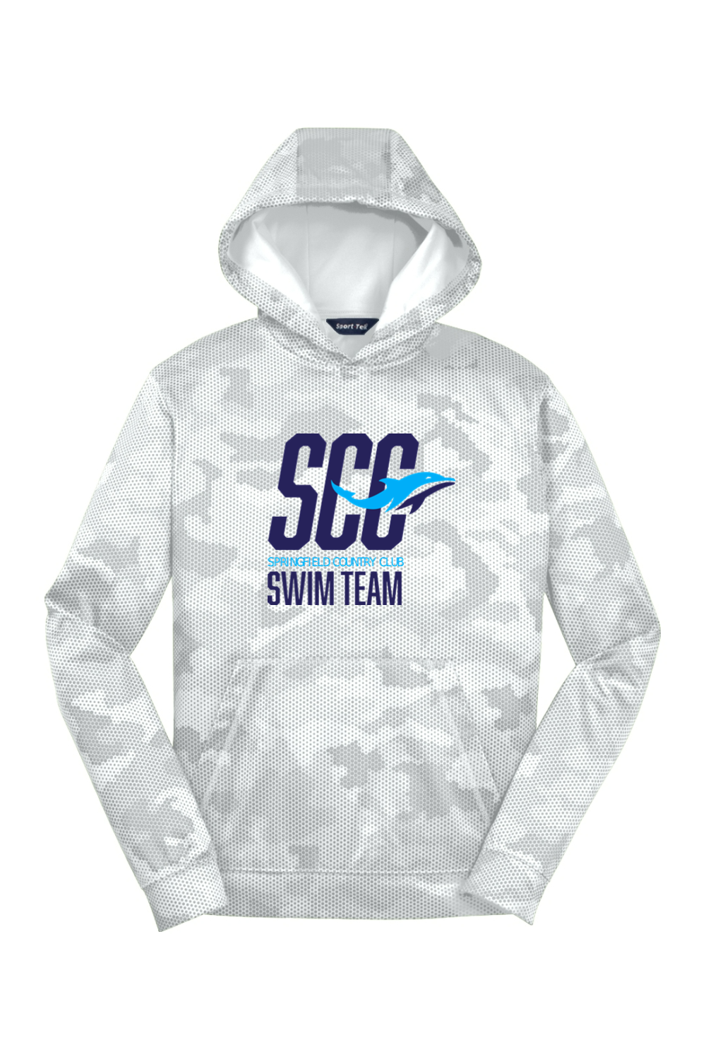 SCC Youth Sport-Tek Sport-Wick CamoHex Fleece Hooded Pullover