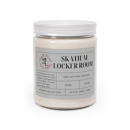 Skatium Locker Room Scented Candle (Actual Smell Comfort Spice)