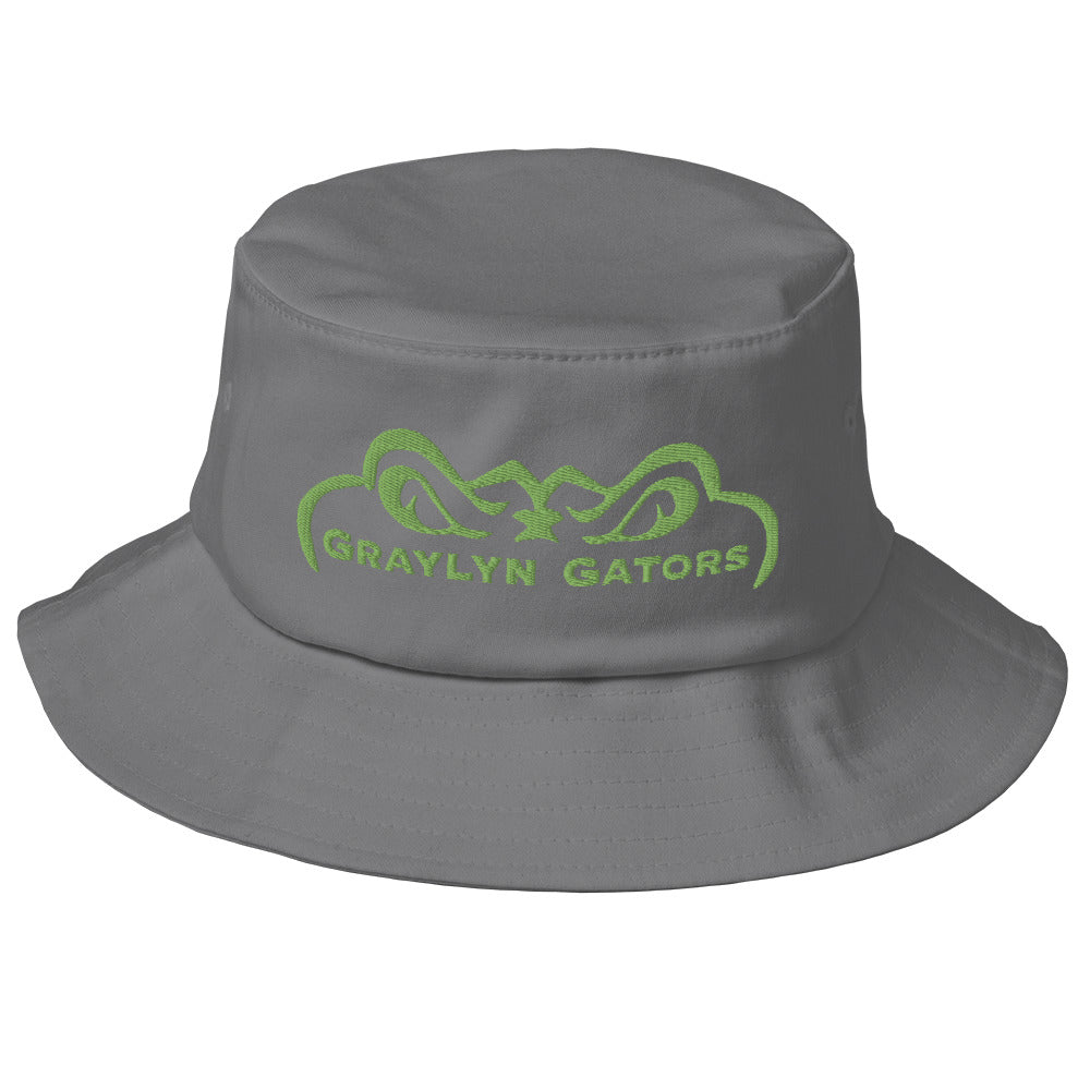 Gator's Embroidered Old School Bucket Hat