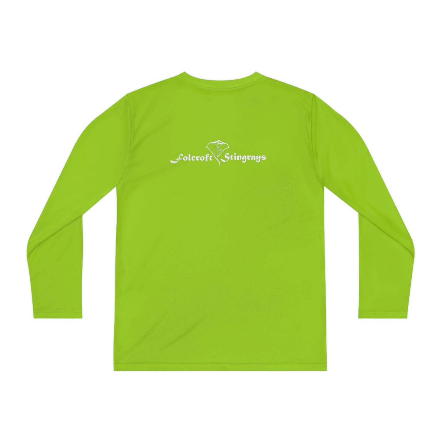 Lane Line Double Sided Youth Long Sleeve Competitor Tee